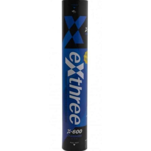 【初中羽球實業社】超力(EXTHREE) X-600標準級，羽球、羽毛球