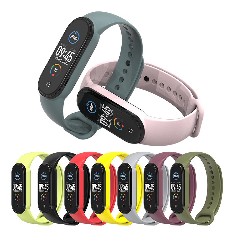 臺灣現貨 小米手環5 錶帶 專用款 矽膠錶帶 mi band 5  nfc通用腕帶 智慧手錶手環帶 小米手環6 錶帶