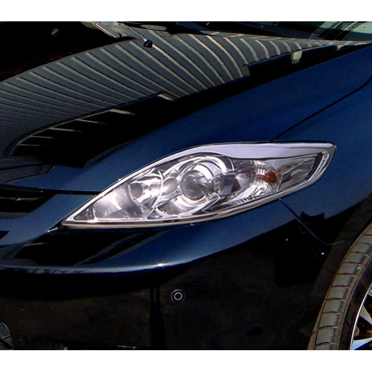 圓夢工廠 Mazda 5 馬自達 5 馬5 2005~2008 改裝 鍍鉻銀 車燈框飾貼 前燈框 頭燈框 大燈框