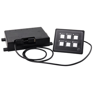 [FSY] 車載通用 6P 膜控制開關面板, 帶背光模塊 LED 觸摸電子配件 USB 電纜內置 PPTC IP67 防