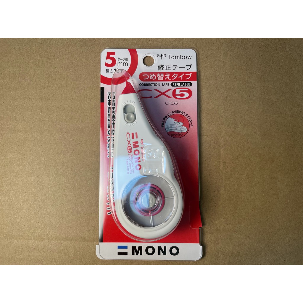 TOMBOW 蜻蜓 MONO (5mm) 修正帶 CT-CX5 CT-CR5 替換帶 Tombow