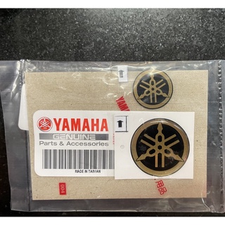 YAMAHA 原廠 金色音叉 車貼貼紙 大盾專用 GP特仕版 安全帽貼紙 機車貼紙 車殼貼紙