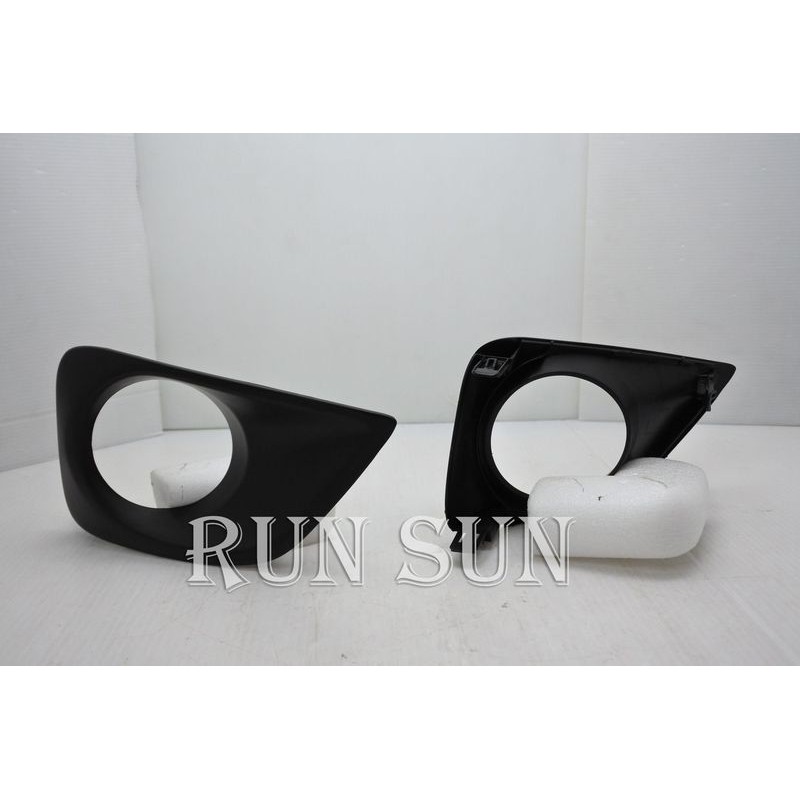 ●○RUN SUN 車燈,車材○● 全新 豐田 2014 2015 2016 VIOS 專用 霧燈框 霧燈蓋 一對