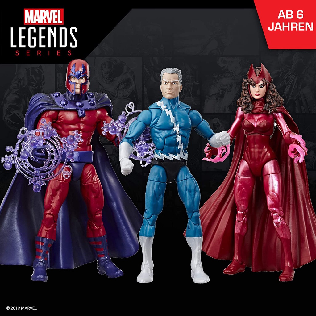 Marvel Legends X戰警 三人包 萬磁王 緋紅女巫 汪達與幻視 復仇者聯盟 漫威 奇異博士2 全新拆售