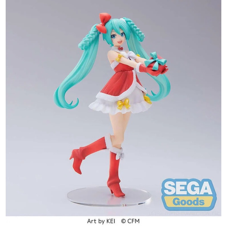 &lt;大江戶外萌&gt; 預購 代理 SEGA 景品 SE MIKU 初音未來 聖誕服裝 2022