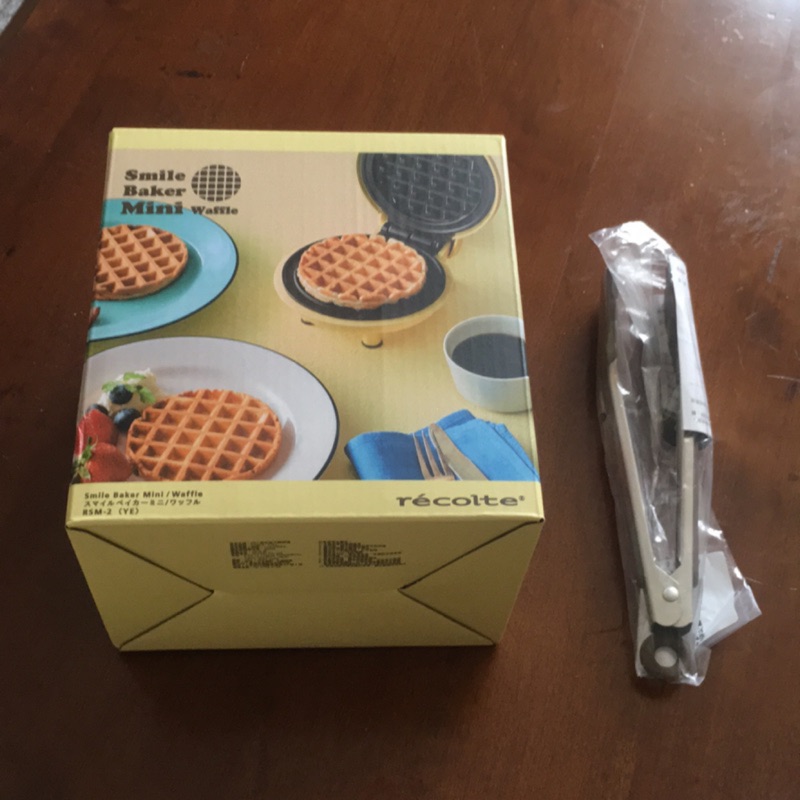 日本Recolte麗克特 格子鬆餅機 矽膠夾