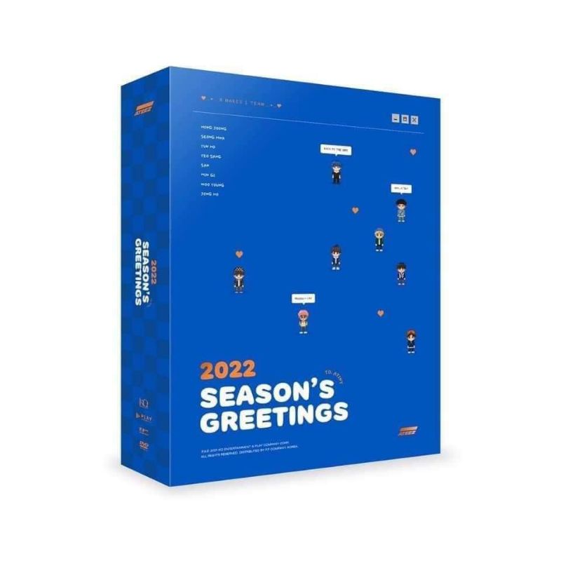 ATEEZ Season's Greetings 2022 年曆