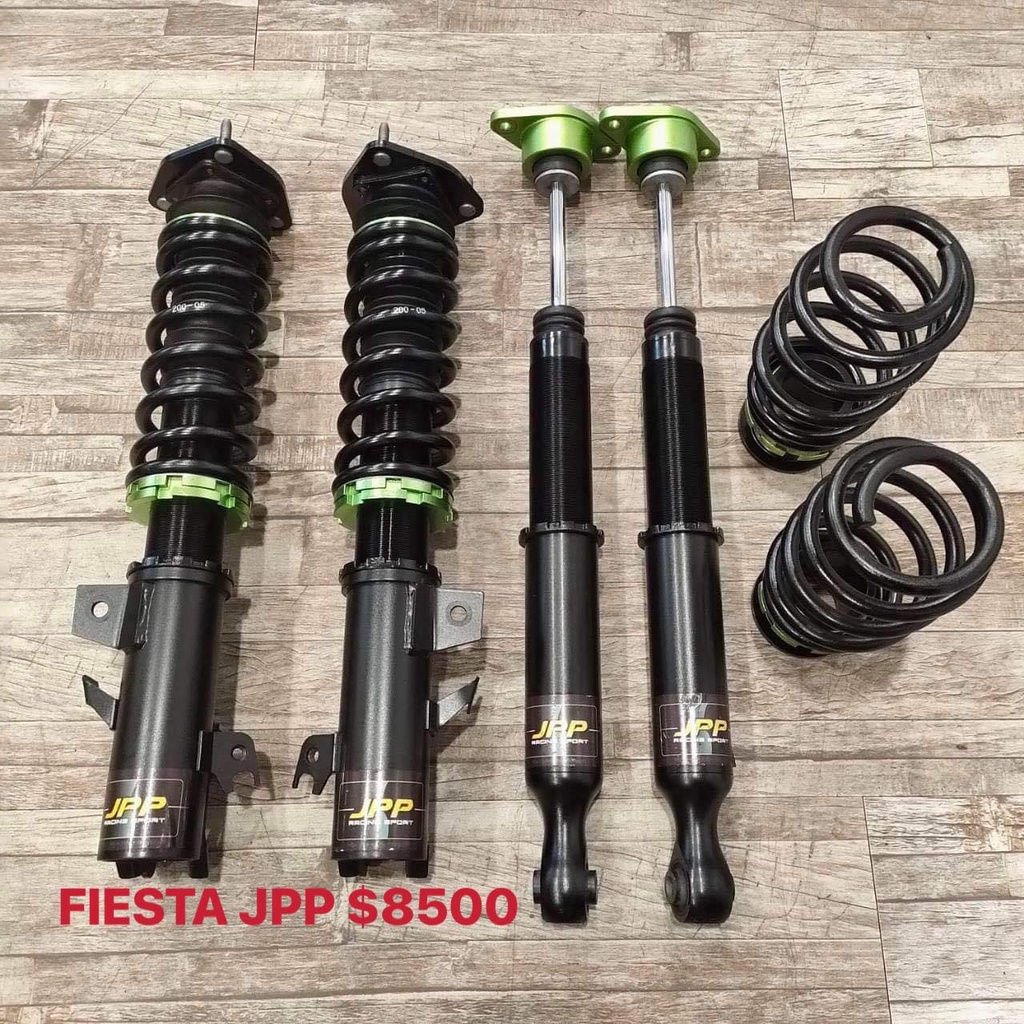【品太】(保固四個月) 福特 Fiesta 馬2 JPP 高低軟硬可調避震器 極新品 整新品