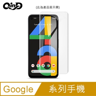 QinD Google Pixel 3a、Pixel 3a XL 水凝膜 螢幕保護貼 保護膜 軟膜