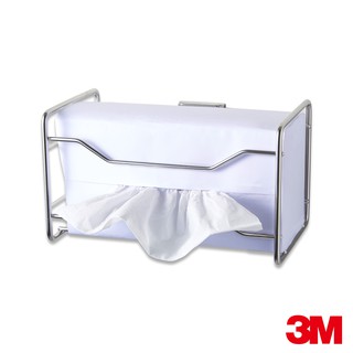 3M 17673B 無痕金屬防水收納系列-抽取式衛生紙收納架 304不銹鋼