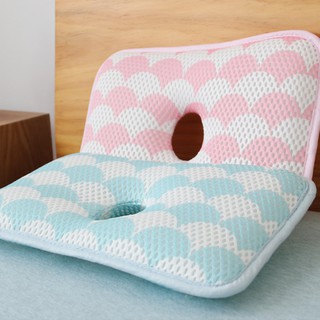 嬰兒枕頭定型枕 日本YODO XIUI正品授權3D透氣網眼兒童防扁頭枕-321寶貝屋