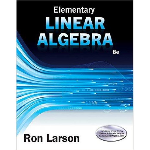 【二手 / 九成新】Elementary Linear Algebra 8e 線性代數(管理數學) 原文書