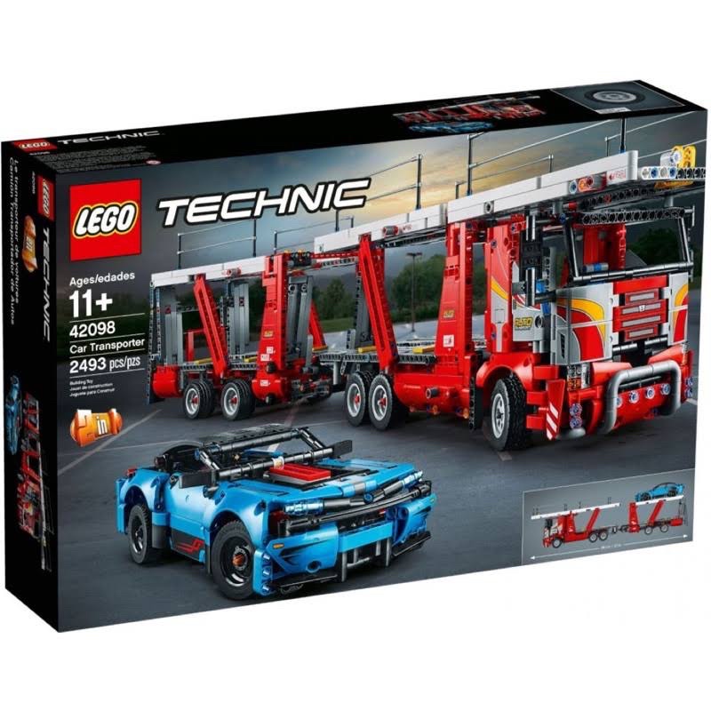 &lt;老皮樂高殿&gt;  [含運]  絕版稀有商品lego 42098科技系列+60305城市系列汽車運輸車全新正品盒況佳