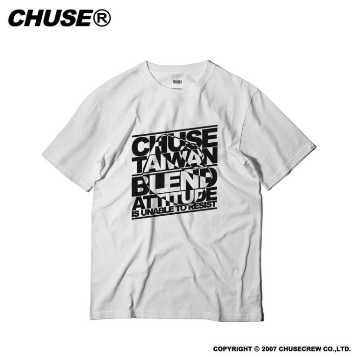 【LABS】CHUSE 17″S/S Classic 3D Logo T-Shirt / 白