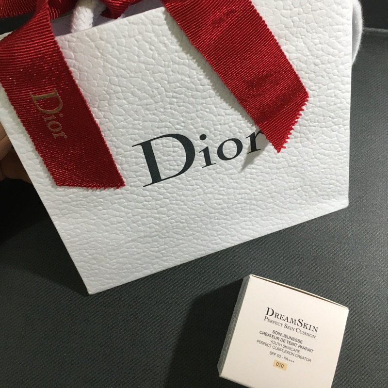 Dior專櫃小樣 [夢幻美肌氣墊粉餅試用品 #010] 加贈專櫃贈立體貼紙✨