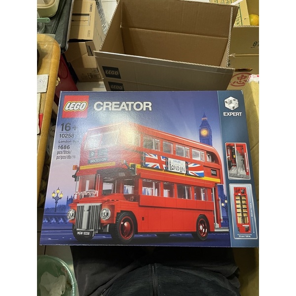 現貨可刷卡，兩盒出原箱）10258倫敦巴士 樂高Lego