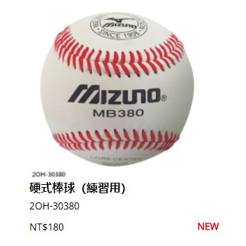 24磅羽球 / MIZUNO美津濃 硬式棒球 (練習用)