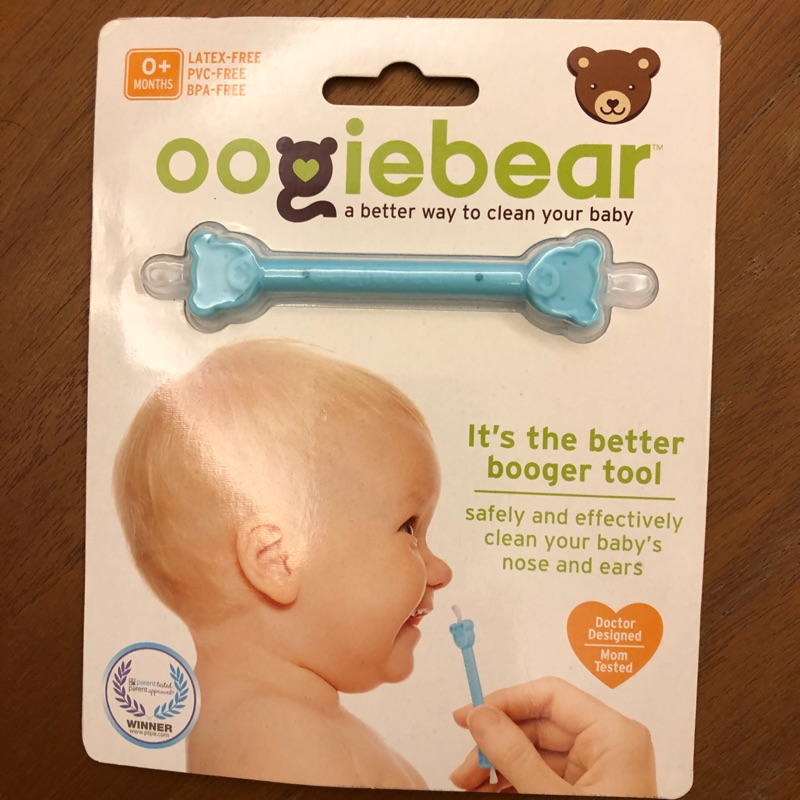 美國 Oogiebear QQ熊 耳鼻清潔棒 鼻屎棒 挖耳棒