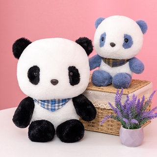 領結熊貓公仔 毛絨玩具 可愛大熊貓玩偶 帶領結的熊貓 小號熊貓娃娃 陪伴兒童禮物 送女孩禮物 生日禮物 畢業禮物 材質柔