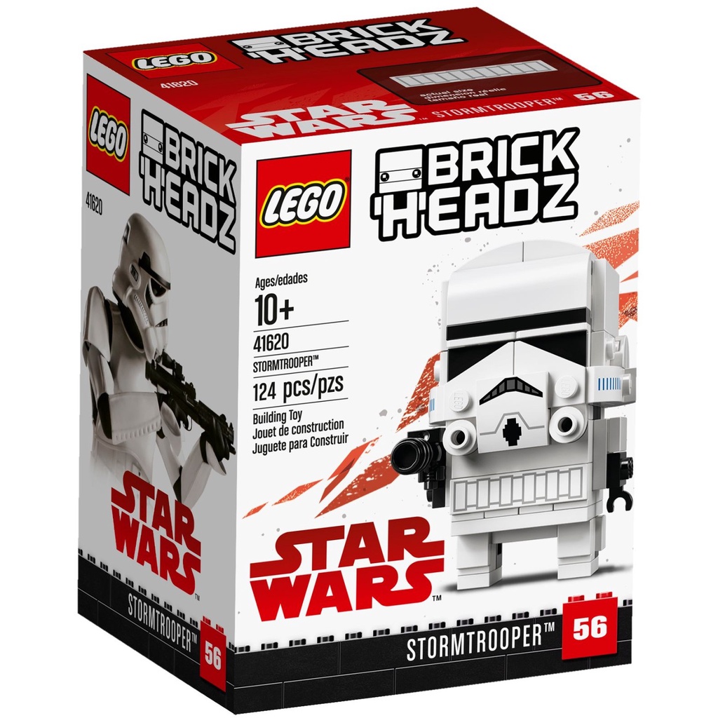《熊樂家║高雄 樂高 專賣》LEGO 41620 帝國風暴兵 BrickHeadz Stormtrooper 星戰