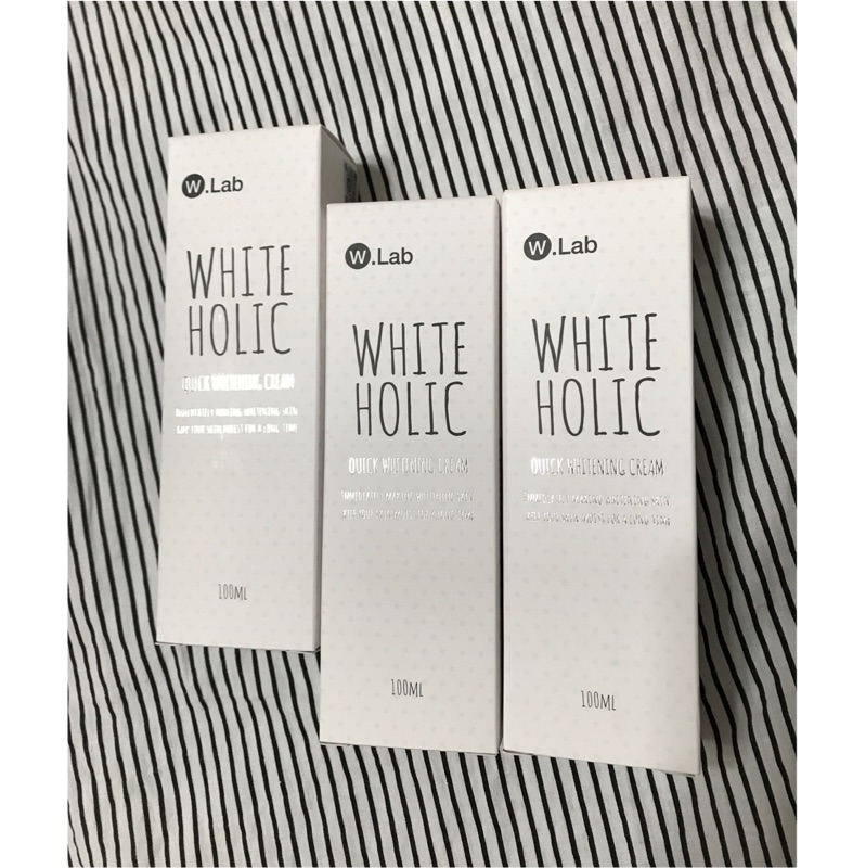 即期出清［現貨］ 韓國🇰🇷W.Lab   White Holic白雪公主美白霜   素顏霜   50ml/100ml