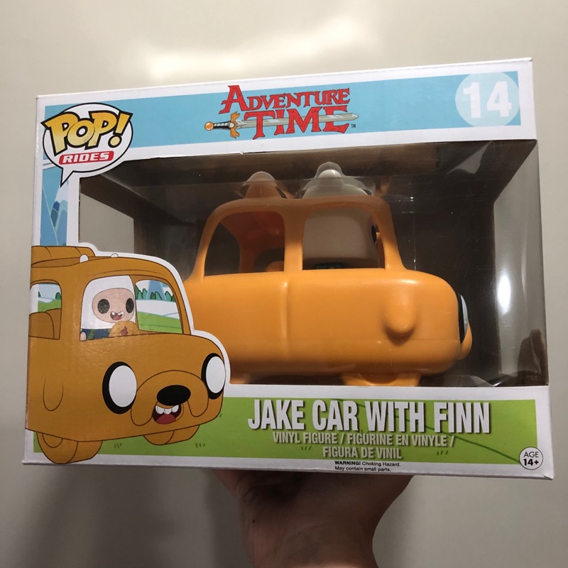 專屬賣場 勿下單[李大] 現貨 Funko POP 探險活寶 老皮車 阿寶 Jake Car with Finn #14