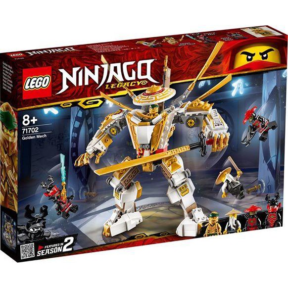 LEGO 樂高 71702 系列 Ninjago 忍者系列 黃金機械人 全新未拆 公司貨