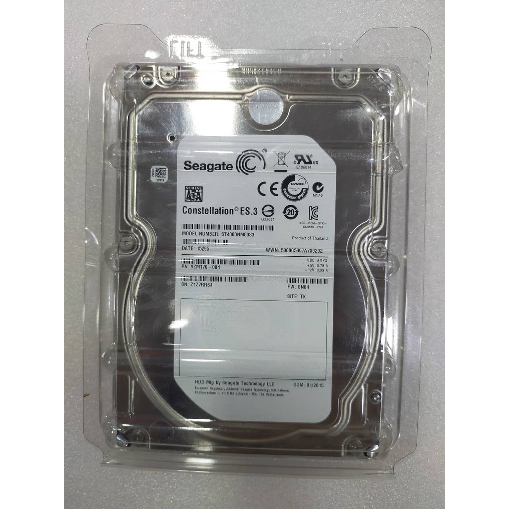 希捷Seagate ST4000NM0033  4TB 3.5" / ST1800MM0128 1.8TB 2.5"硬碟