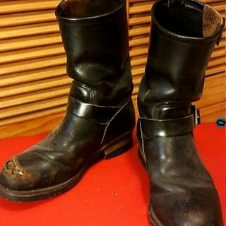 Red Wing 2268 PT91 茶芯工程師靴機車靴8D 古着Vintage | 蝦皮購物