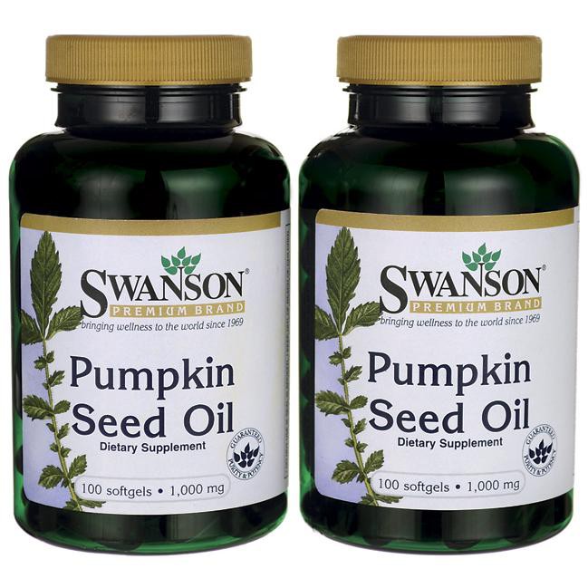 Swanson Pumpkin Seed Oil 南瓜籽油 1000mg（100顆）