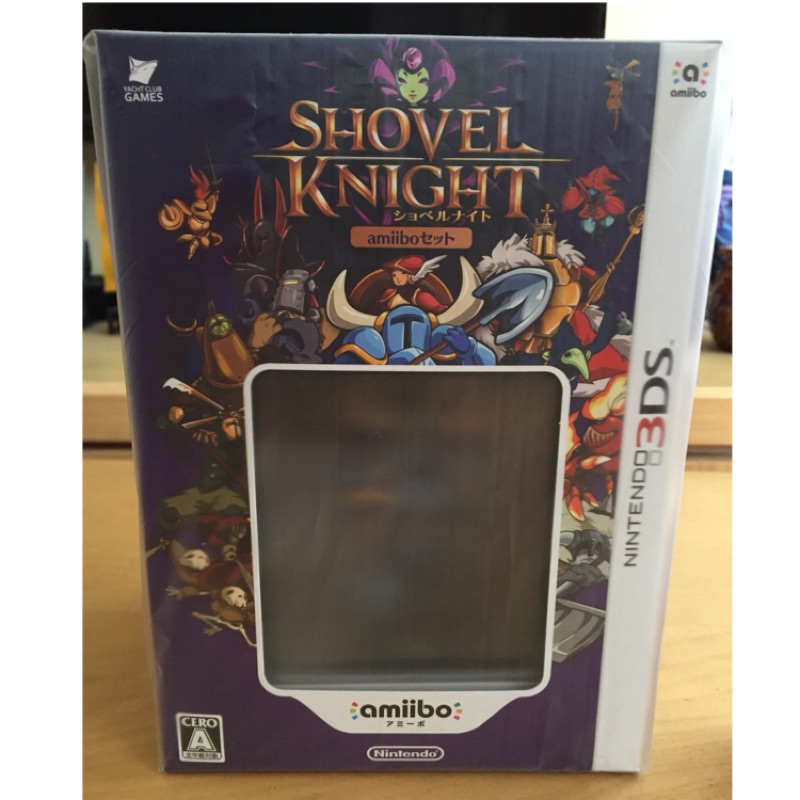 3ds 鏟子騎士 Amiibo 公仔同梱版shovel Knight 全新 蝦皮購物