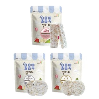 韓國 米餅村 寶寶磨牙米餅 五穀/黑米/紅麴/綠米