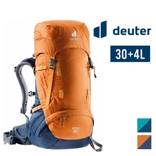 deuter 德國 青少年 背包 FOX 拔熱背包 30+4L 登山背包 健行