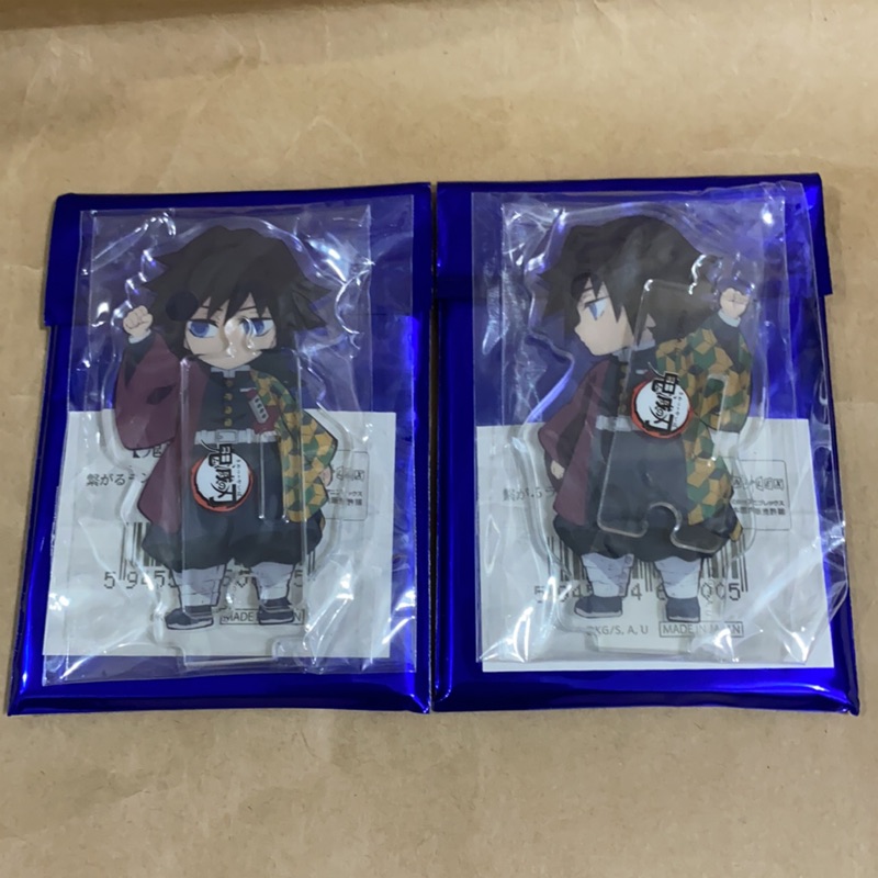 現貨 鬼滅之刃富岡義勇水柱舉手立牌水之呼吸二期ufotable Cafe 幽浮社咖啡廳第二彈 蝦皮購物