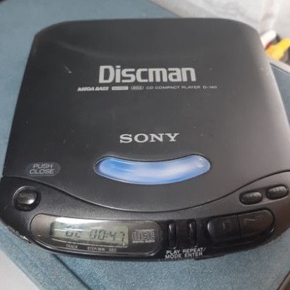 CD隨身聽 Sony Discman D-140 日本製 銘機