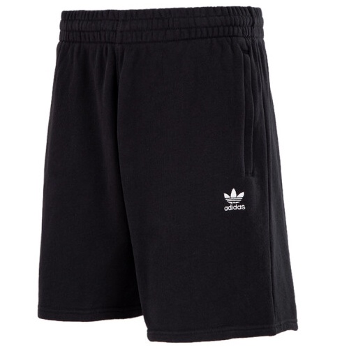 【adidas】短褲 運動短褲 男 短褲 黑 ESSENTIAL SHORT FR7977  Sneakers542