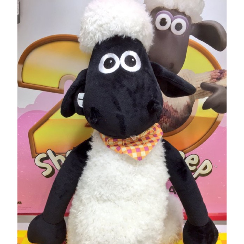 日本UFOキャッチャー本舖-Shaun the sheep笑笑羊坐立絨毛玩偶