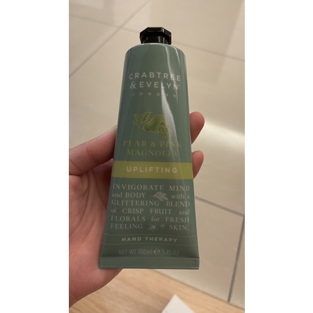 crabtree evelyn 瑰珀翠護手霜-紅粉木蘭味道100ml