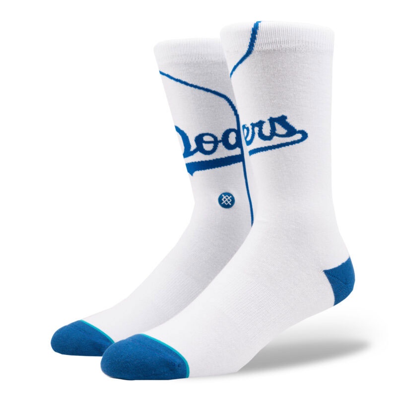 【STANCE】DODGERS HOME SOCKS MLB道奇隊 主場球衣 男款 中筒襪 小腿襪 M545A18DOD