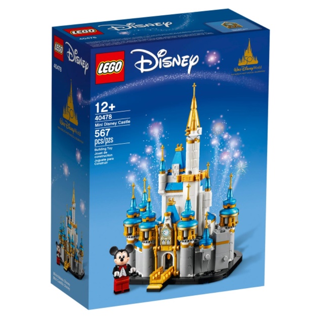 &lt;屏東自遊玩&gt; 樂高 LEGO 40478 Disney 迪士尼系列 迷你迪士尼城堡 現貨