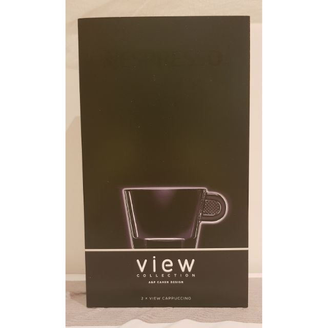 雀巢 Nespresso View Cappuccino 玻璃杯 咖啡杯 170ml*2
