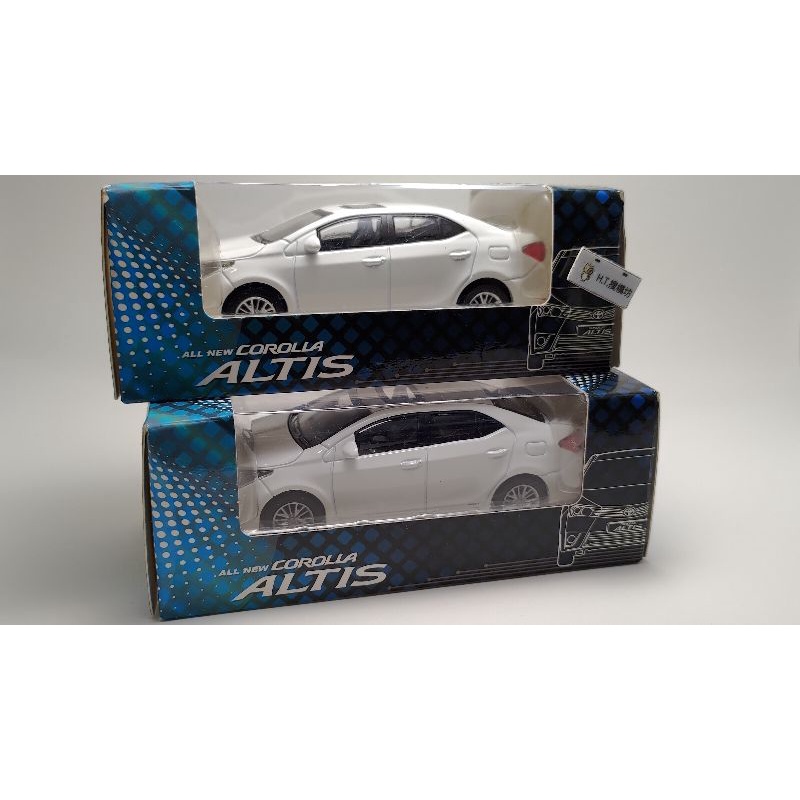 ［ℍ.𝕋.搜模坊］全新有盒 1/43 TOYOTA COROLLA ALTIS 11代 白色 模型車 迴力車