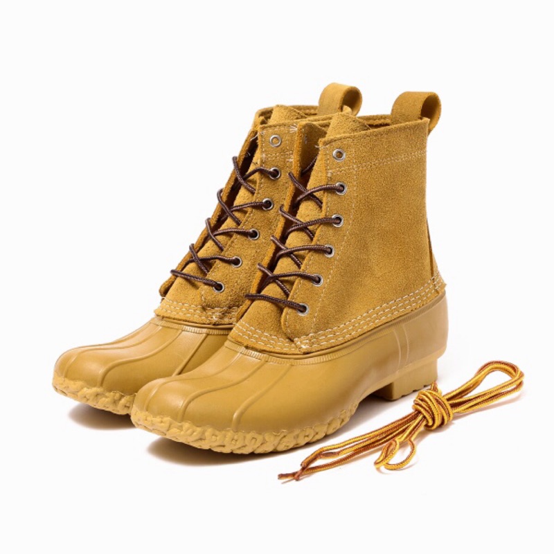 全新美國製llbean X Beams 聯名獵鴨鞋別注雨鞋麂皮靴子保暖高筒休閒鞋限定經典美式 蝦皮購物