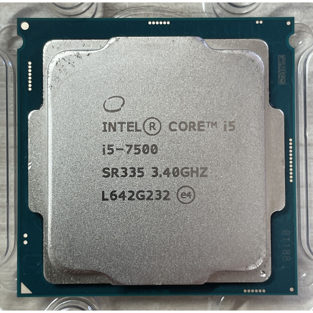 ⭐️【Intel i5-7500 6M 快取記憶體/最高 3.80 GHz 4核4緒】⭐ 正式版/無風扇/保固3個月