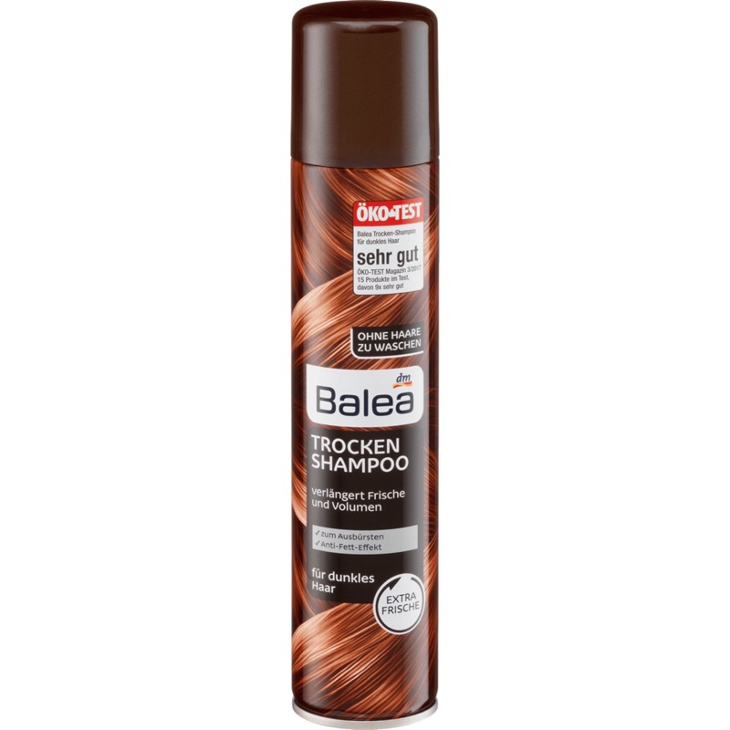 德國DM Balea Trocken shampoo 乾洗髮噴霧（深色適用）