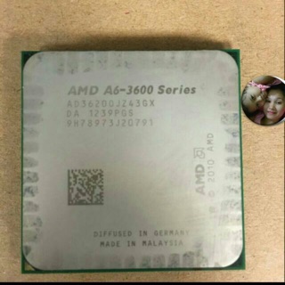 中古AMD A6-3600 cpu保固一個月