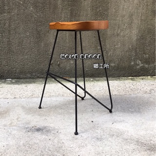 HomeDecor鄉工所 工業風傢俱 實木木椅吧臺椅吧檯椅中島中島椅鐵椅椅子桌椅美式鄉村復古loft工業風北歐法式咖啡廳
