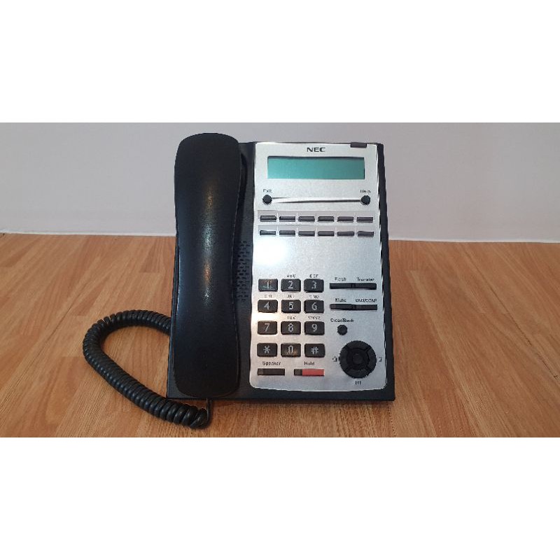 ショッピング専門店 N 11460※・保証有 動作OK NEC SOLUTE300 Dterm75 DTP-32D-1D(BK) 電話機 2台 中古  ビジネスフォン FONDOBLAKA