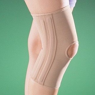護膝 網狀透氣開放彈簧膝束套 OPPO歐柏 2034 不分左右腳 單售