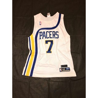 Jermaine O'Neal Reebok 球員版 溜馬隊 Pacers 復古之夜 HWC 改Au40 球衣 Nba